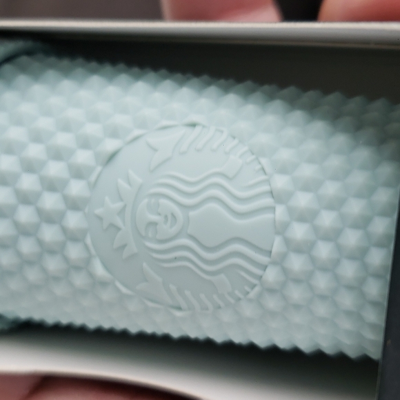 Starbucks Studded Cold Cup Tumbler Ornament Keychain Mint Green 2021 - Picture 2 of 4